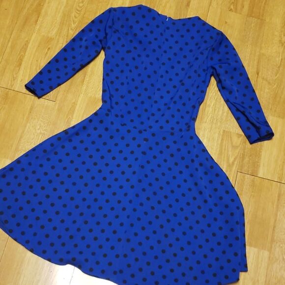 Lindy Bop polka dot dress sz small (altered) - Picture 4 of 5